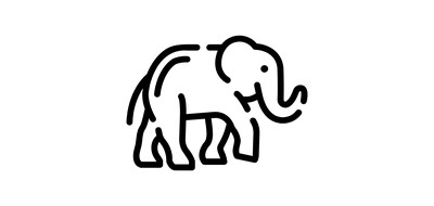 Image for Elephant Animal Kingdom Cricut SVG Design