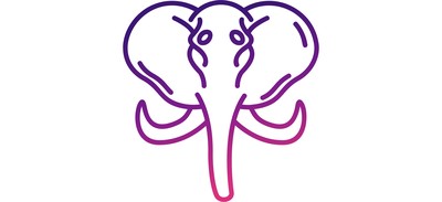 Image for Elephant Animal Bishop Cricut SVG Design