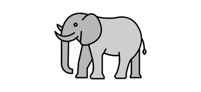 Image for Elephant  Cricut SVG Design