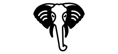 Image for Elephant Zoo Animal Cricut SVG Design