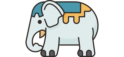 Image for Elephant Ceramic Art Cricut SVG Design