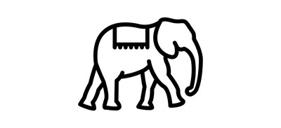 Image for Elephant  Cricut SVG Design