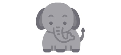 Image for Elephant Wild Zoo Cricut SVG Design