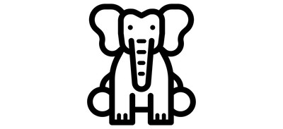 Image for Elephant Pet Bih Cricut SVG Design