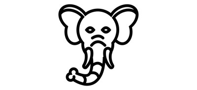 Image for Elephant Animal Pet Cricut SVG Design