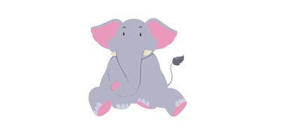 Image for Elephant Zoo Fox Cricut SVG Design