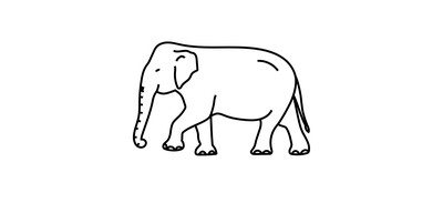 Image for Elephant  Cricut SVG Design