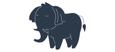 Image for Elephant Animal Wildlife Cricut SVG Design