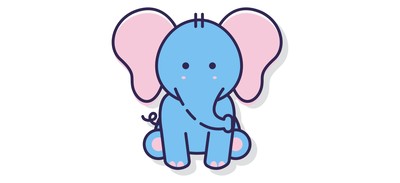 Image for Elephant Cricut SVG Design