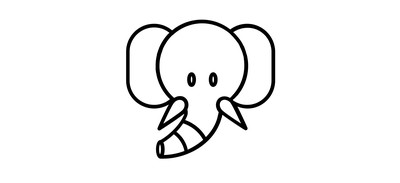 Image for Animals Elephant Zoo Cricut SVG Design