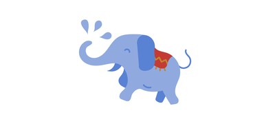 Image for Elephant Thai Cartoon Cricut SVG Design