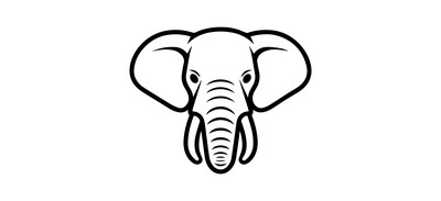 Image for Elephant Wildlife Animal Cricut SVG Design