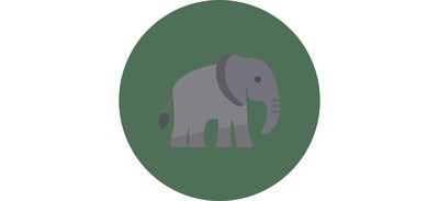 Image for Elephant Animal Republican Cricut SVG Design