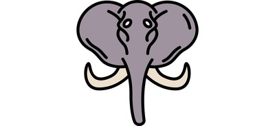 Image for Elephant Animal Bishop Cricut SVG Design