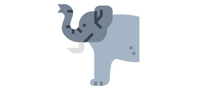 Image for Elephant Animal Mammal Cricut SVG Design