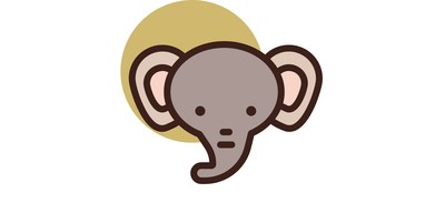 Image for Elephant Pet Animal Cricut SVG Design