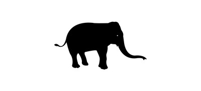 Image for Animal Elephant Wild Animal Cricut SVG Design