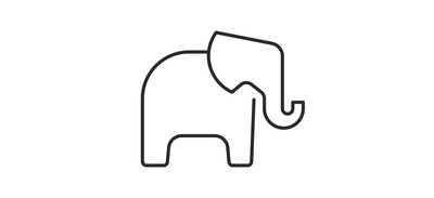 Image for Elephant Animal Illustration Strength Cricut SVG Design