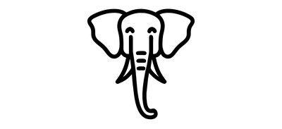 Image for Elephant Animal Zoo Cricut SVG Design