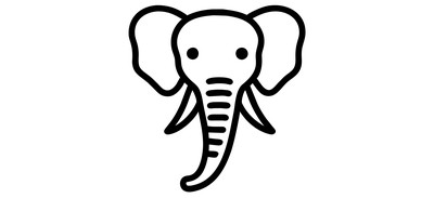 Image for Elephant Animal Zoo Cricut SVG Design