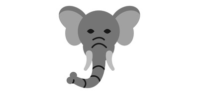 Image for Elephant Animal Pet Cricut SVG Design