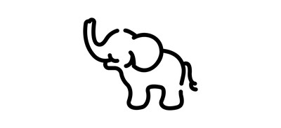 Image for Elephant Animals Performence Cricut SVG Design