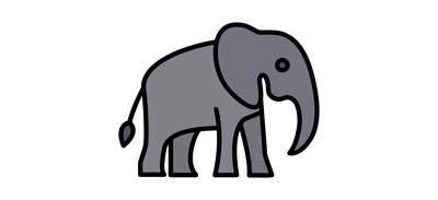 Image for Elephant Animal Republican Cricut SVG Design