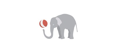 Image for Elephant Animal Circus Cricut SVG Design