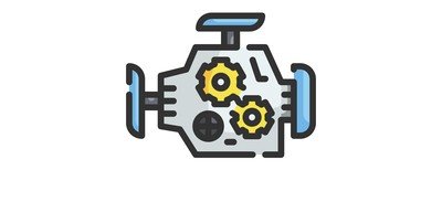 Image for Engine Turbo Motor Cricut SVG Design