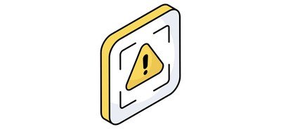 Image for Error Alert Warning Cricut SVG Design