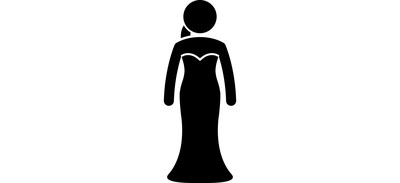 Image for Evening Dress Dinner Dress Cricut SVG Design