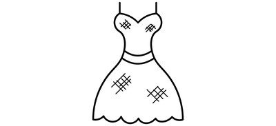 Image for Straps Dress Women Cricut SVG Design