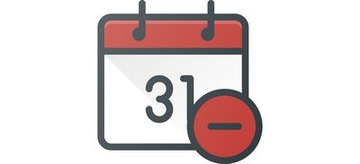 Image for Event Calendar Remove Cricut SVG Design