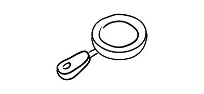 Image for Explorer Magnifying Glass Search Cricut SVG Design