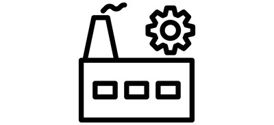 Image for Factory Building Plant Cricut SVG Design