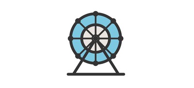 Image for Fair Wheel Cricut SVG Design