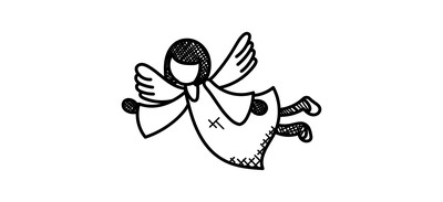 Image for Fairy Flying Angel Cricut SVG Design