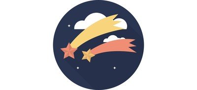 Image for Falling Star Space Cricut SVG Design