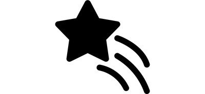 Image for Falling Star Cricut SVG Design