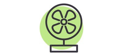 Image for Fan Air Breeze Cricut SVG Design