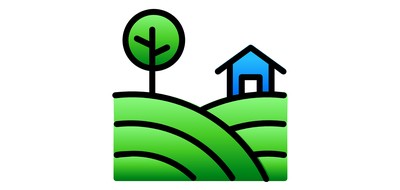 Image for Free Farm Nature Landscpe Cricut SVG Design