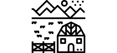 Image for Farm House Landscape Cricut SVG Design