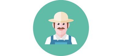 Image for Free Farmer Cricut SVG Design