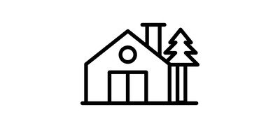 Image for Farmhouse Building Agricultural Building Cricut SVG Design