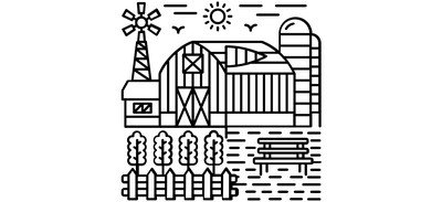 Image for Farmhouse Barn House Country House Cricut SVG Design