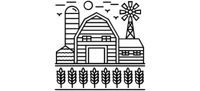 Image for Farmhouse Barn House Country House Cricut SVG Design