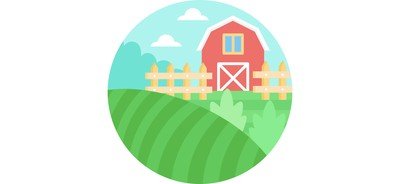 Image for Farmland Nature Landscape Cricut SVG Design