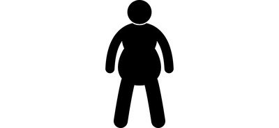 Image for Fat Man Obese Cricut SVG Design