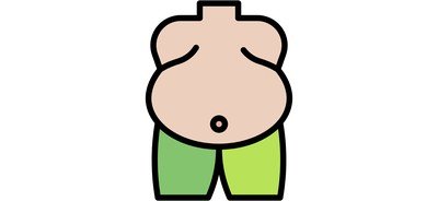 Image for Fat Obesity Healthcare And Medical Cricut SVG Design