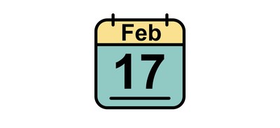 Image for February Calendar Date Cricut SVG Design